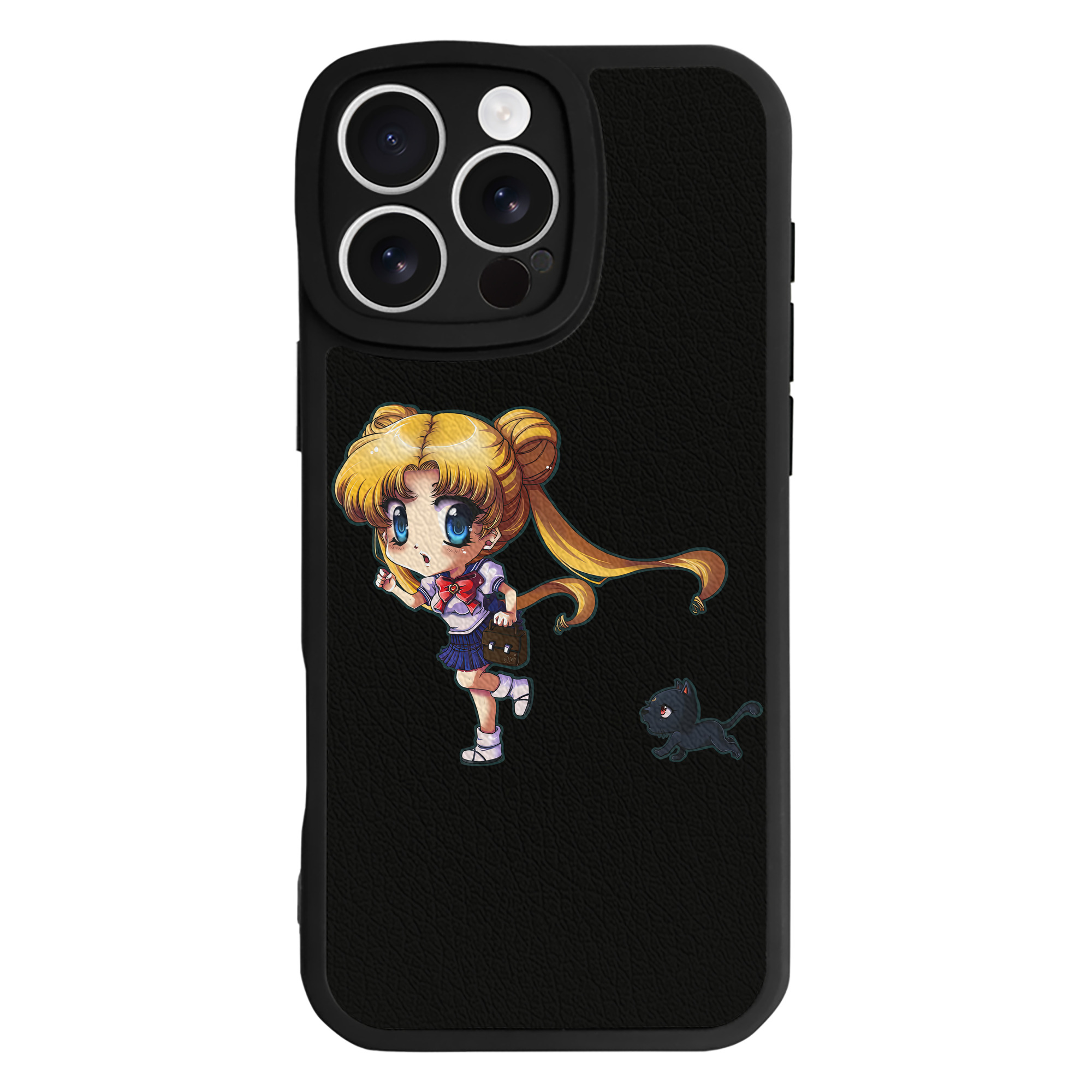 （画像用） 美少女戦士セーラームーン 愛野 美奈子 あいの みなこ Sailor Moon Aino Minako 【iPhone 16シリーズ対応】シリコンスマホケース（レザー調） 材質：シリコン